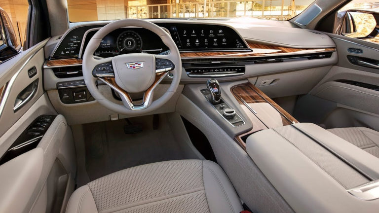 2022 Cadillac Escalade Dashboard, Rims, Interior Pictures