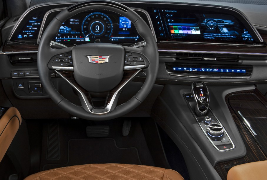 2024 Cadillac Escalade Sports Platinum Interior